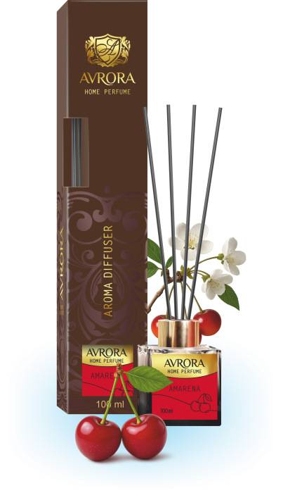 "Avrora Home Perfume"  Аромадиффузор  «Amarena», 100мл.
