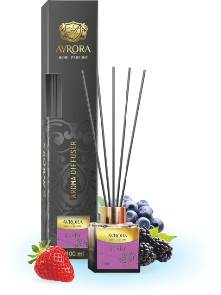 "Avrora Home Perfume"  Аромадиффузор  «Berry», 100мл.