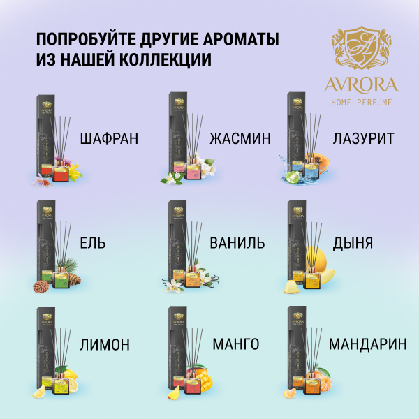 "Avrora Home Perfume"  Аромадиффузор  «Berry», 100мл.